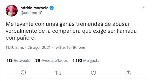 presentador de multimedios  se burla de compañere Andra