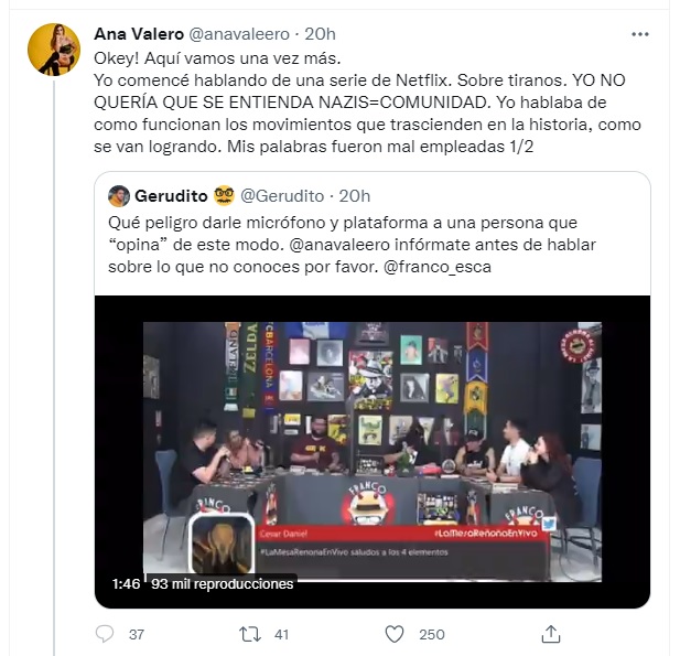Ana Valeo responde a críticas sobe homofobia