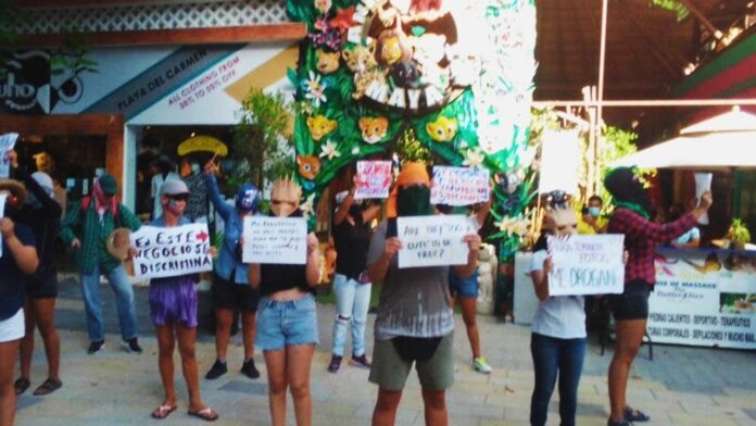 Discriminación contra lesbiana en Animalandia Maya Playa del Carmen