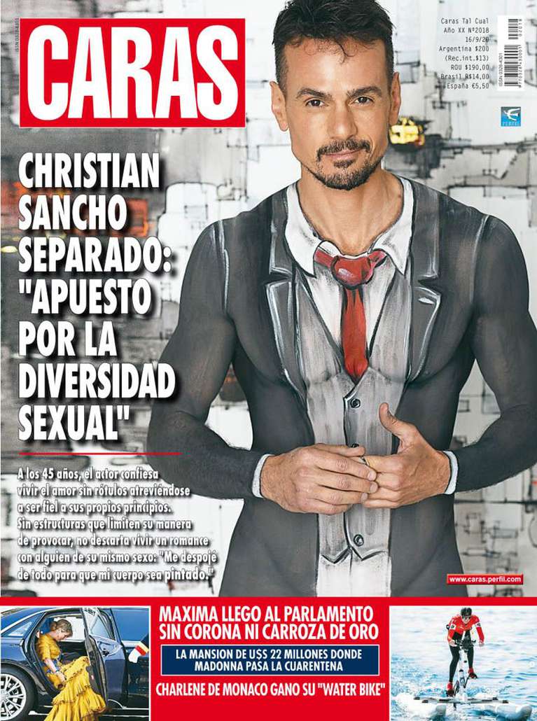 Christian Sancho sufrió discriminación por interpretar personaje gay