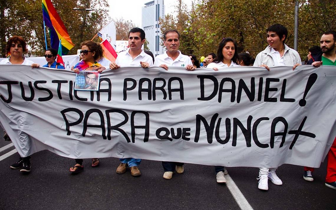 Daniel Zamudio protesta homofobia Chile movilh
