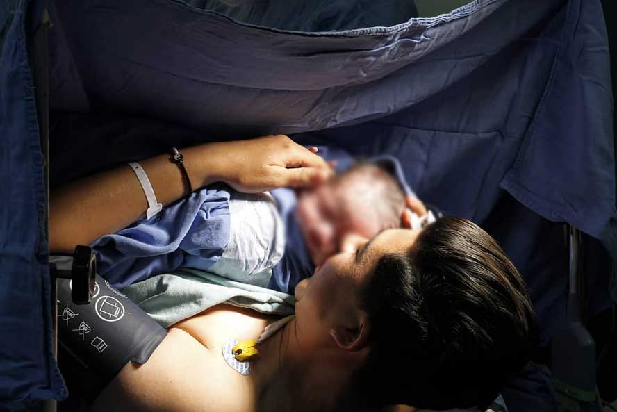 Parto de Gabriel Romero