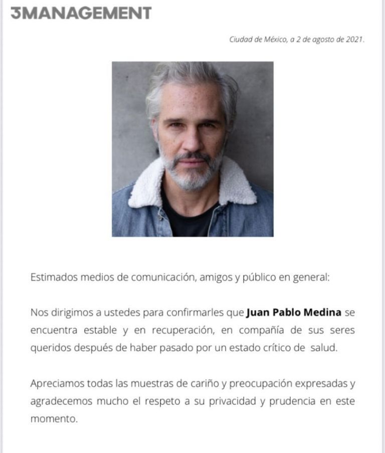 Actor de la casa de las flores sufre trombosis y pierde una pierna