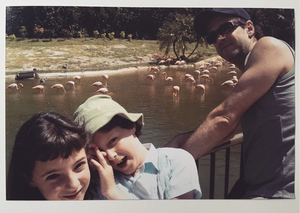 Lisa Cerati papá hermano