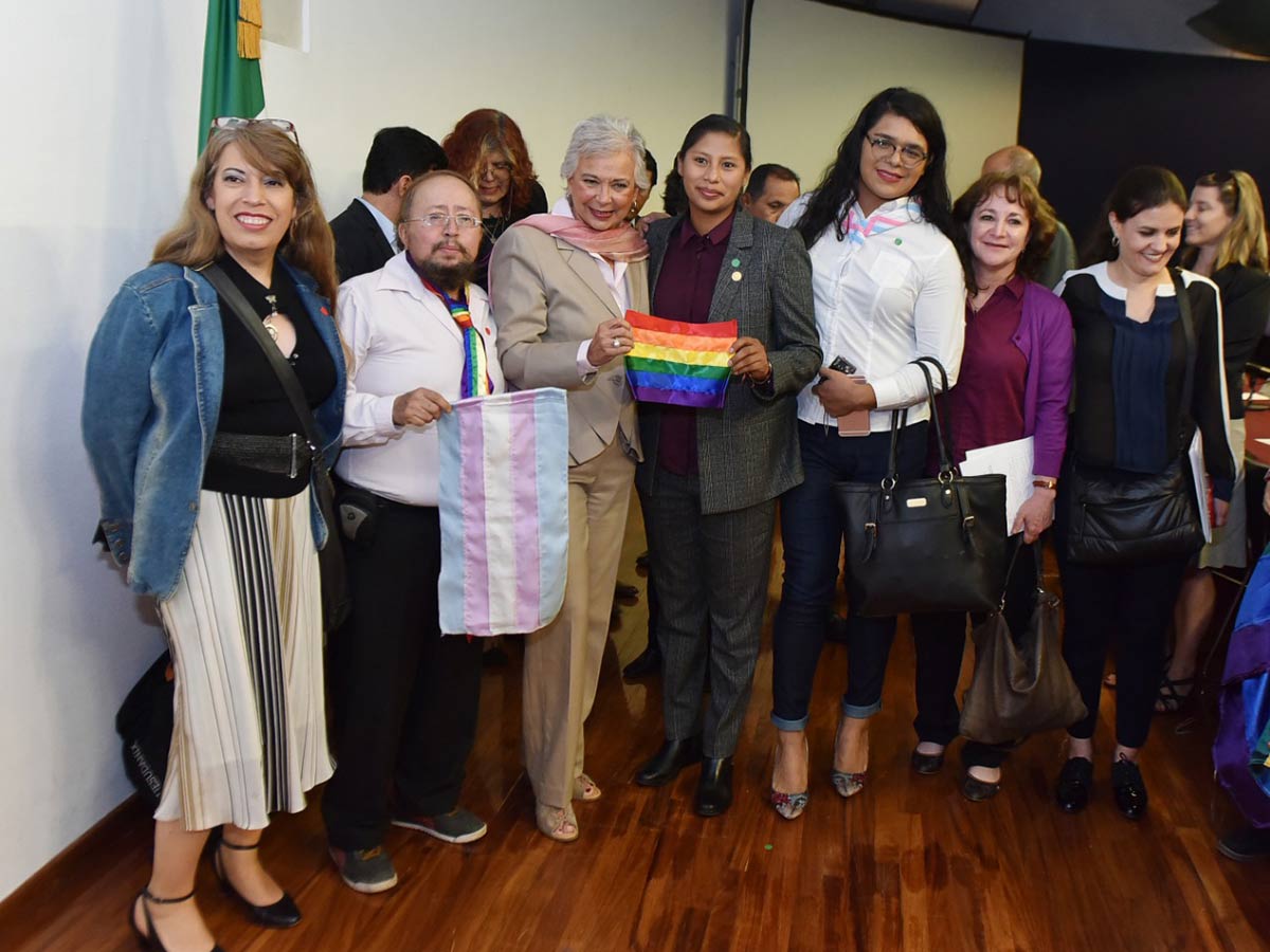 Olga Sánchez Cordero titular de Segob y aliada LGBT+ se va al Senado