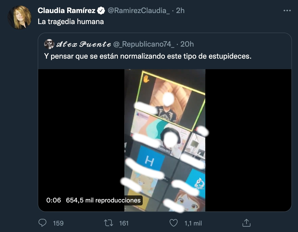 tragedia humana Twitter