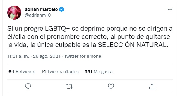 Adrian Marcelo opina de caso Andra