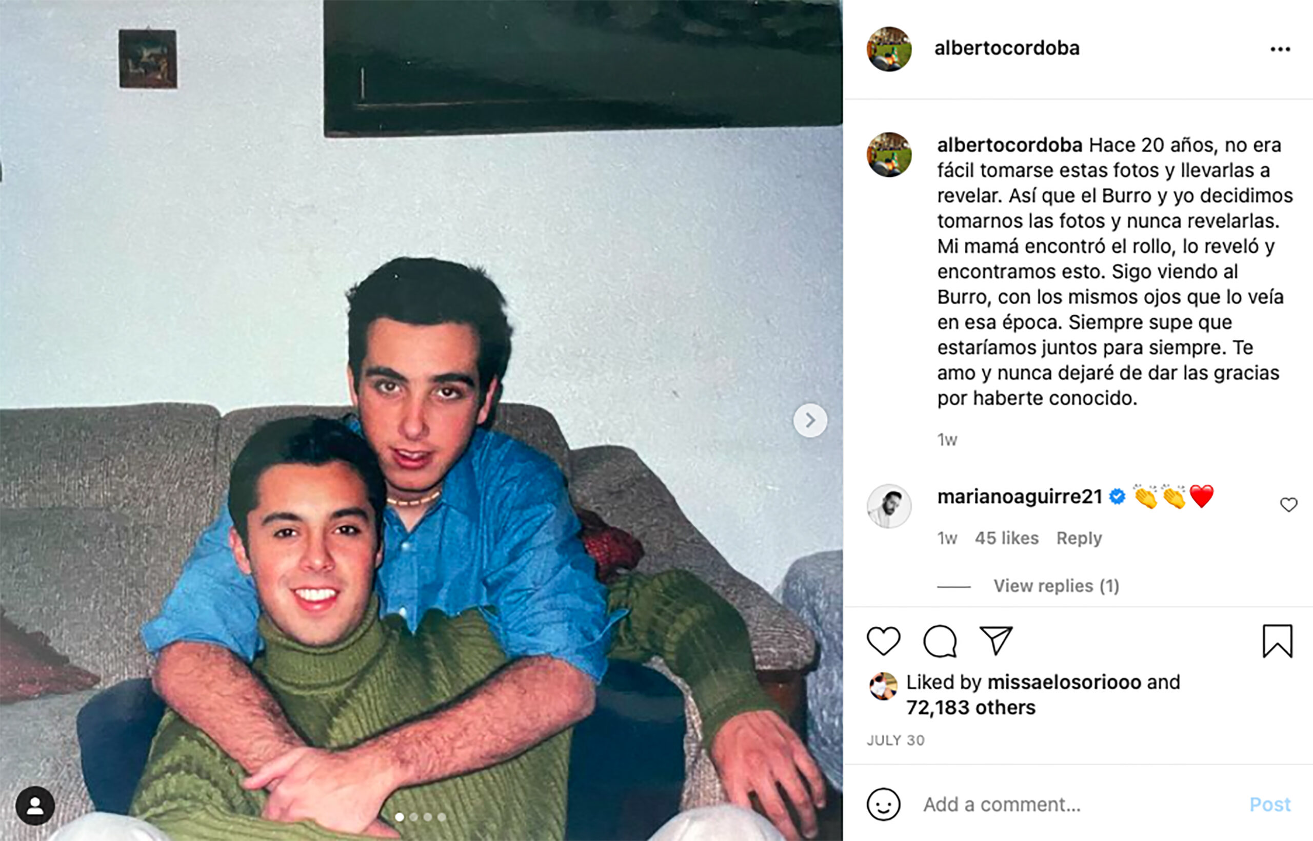 Historia amor esposos mexicanos