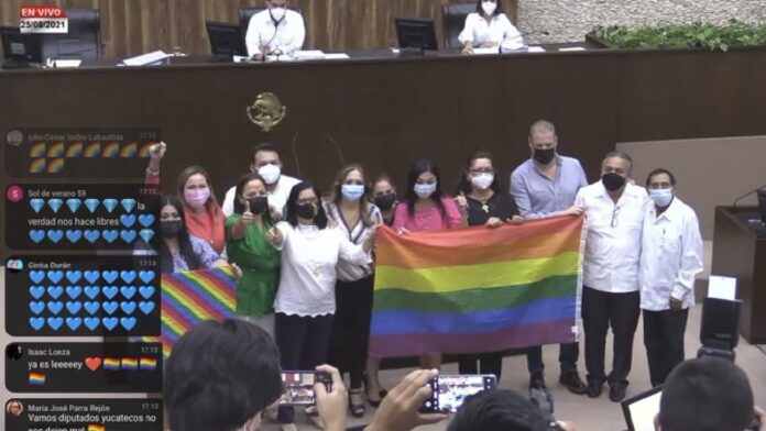 aprobacion matrimonio igualitario congreso yucatán