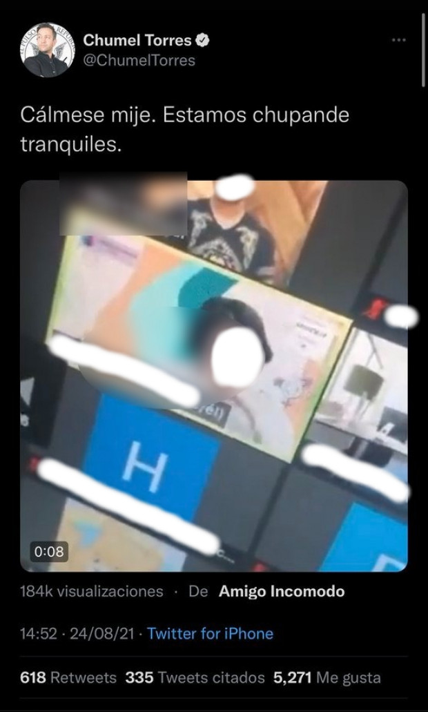 chumel torres andra compañere