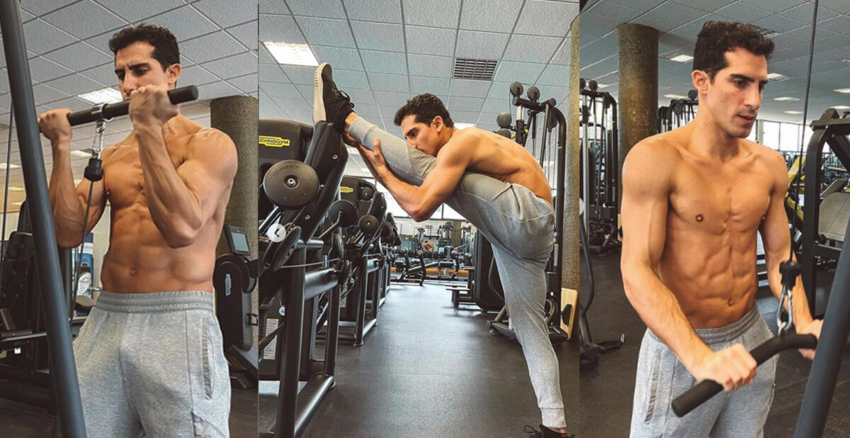 Rommel Pacheco entrenamiento