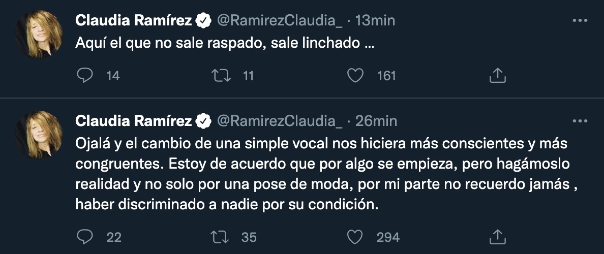 linchado congruente actriz