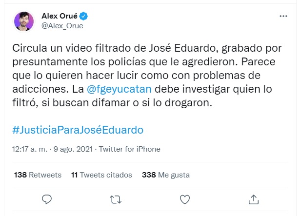Detención de José Eduardo Ravelo en Yucatán