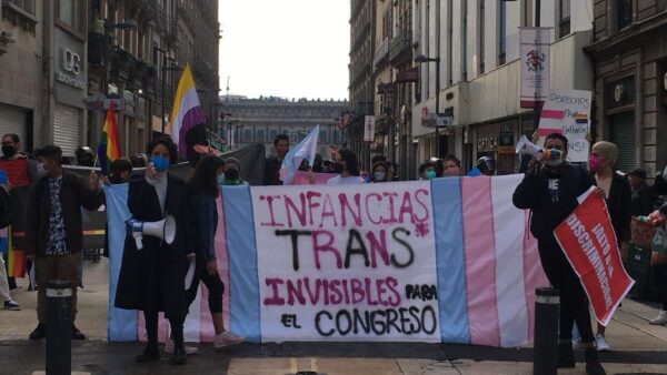protesta congreso cdmx infancias trans derogación 159
