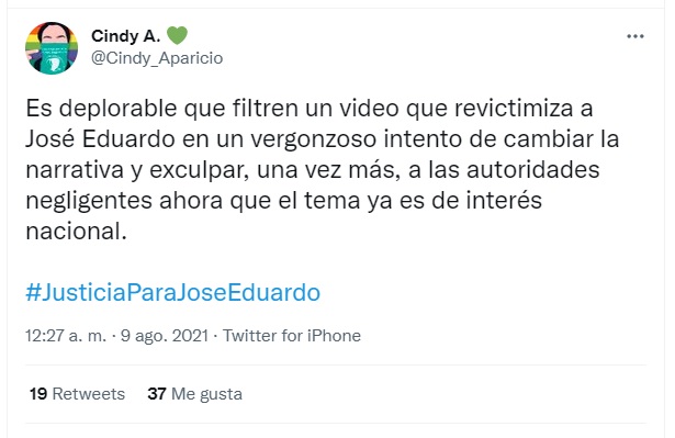 Video revictimiza a José Eduardo Ravelo