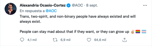 AOC personas trans
