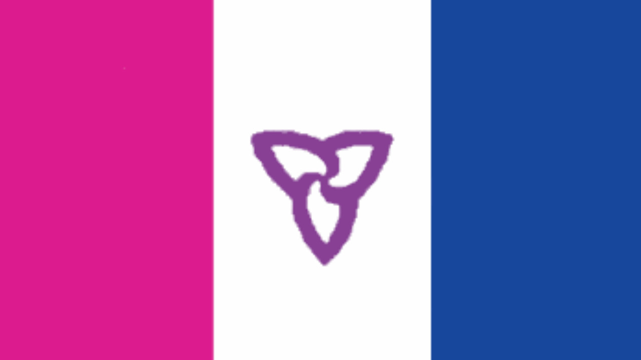 bandera lgbt orgullo bisexual magenta morada azul blanca mexicana