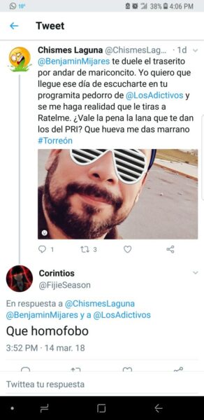 benjamín mijares jorge zermeño homofobia transfobia coahuila torreón