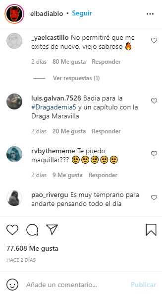 Elsa Tánica drag queen