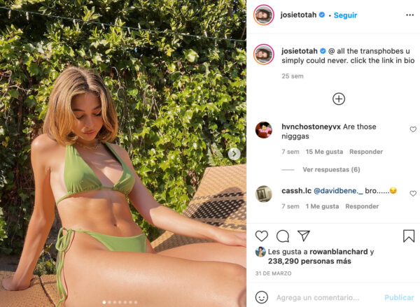 Josie Totah actriz trans Disney