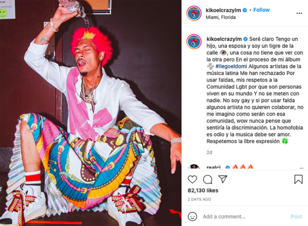 Kiko el Crazy falda gay