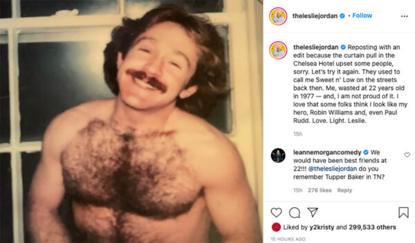 Leslie Jordan fotos joven