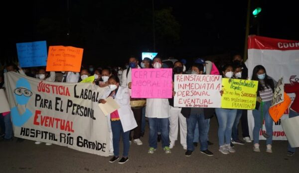 Despido de personal médico de Oaxaca