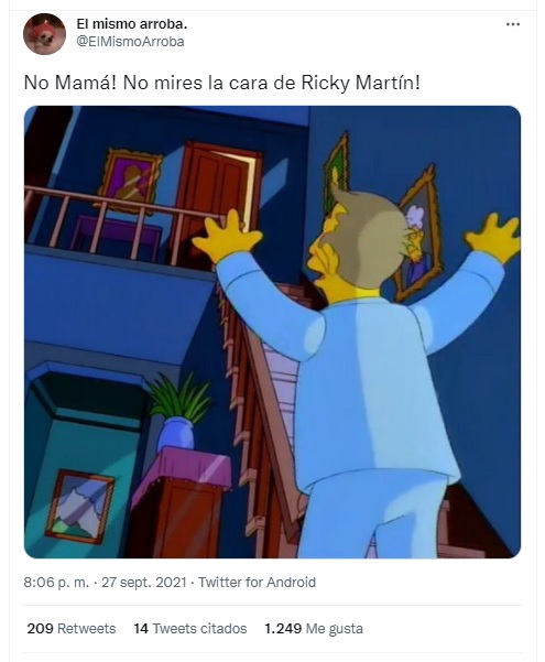 Se burlan de Ricky Martin por su nueva imagen