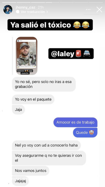 Maluma Grupo Firme Jhonny Caz novio