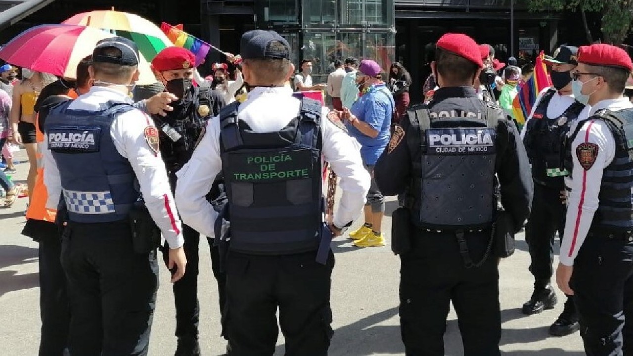 Agresiones de policías a personas LGBT+ en México 2021