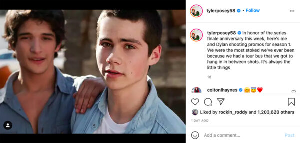 Tyler Posey Dylan O'Brien foto Teen Wolf