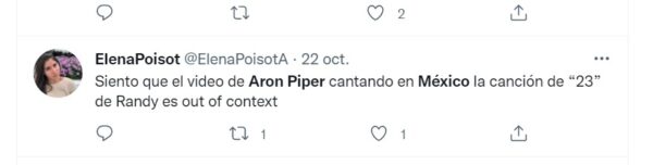 Usuarios critican conciertos de Arón Piper en México