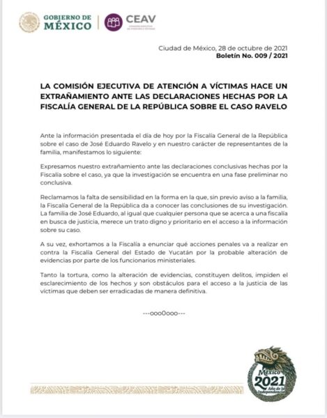 CEAV Jose eduardo ravelo