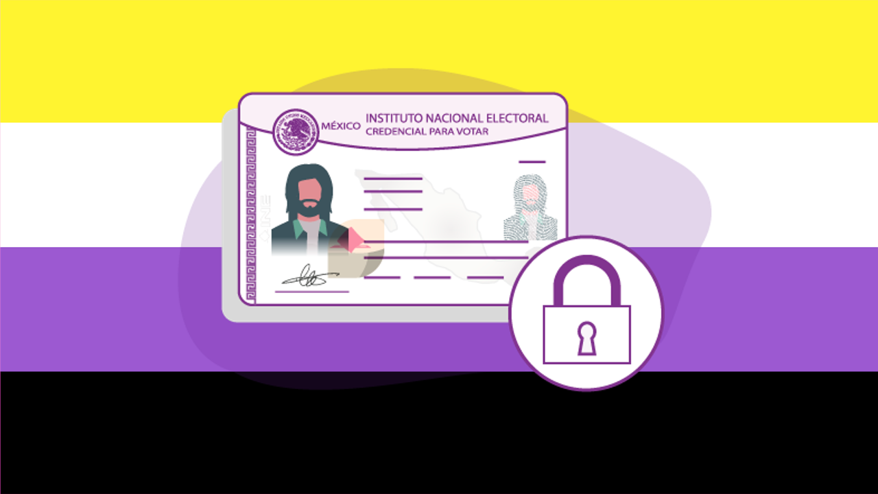 INE rechaza emitir credencial para persona no binaria