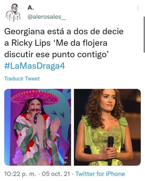 Georgiana comparación con Jolette.