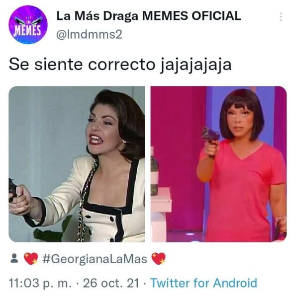 Georgiana dora exploradora meme de pistola