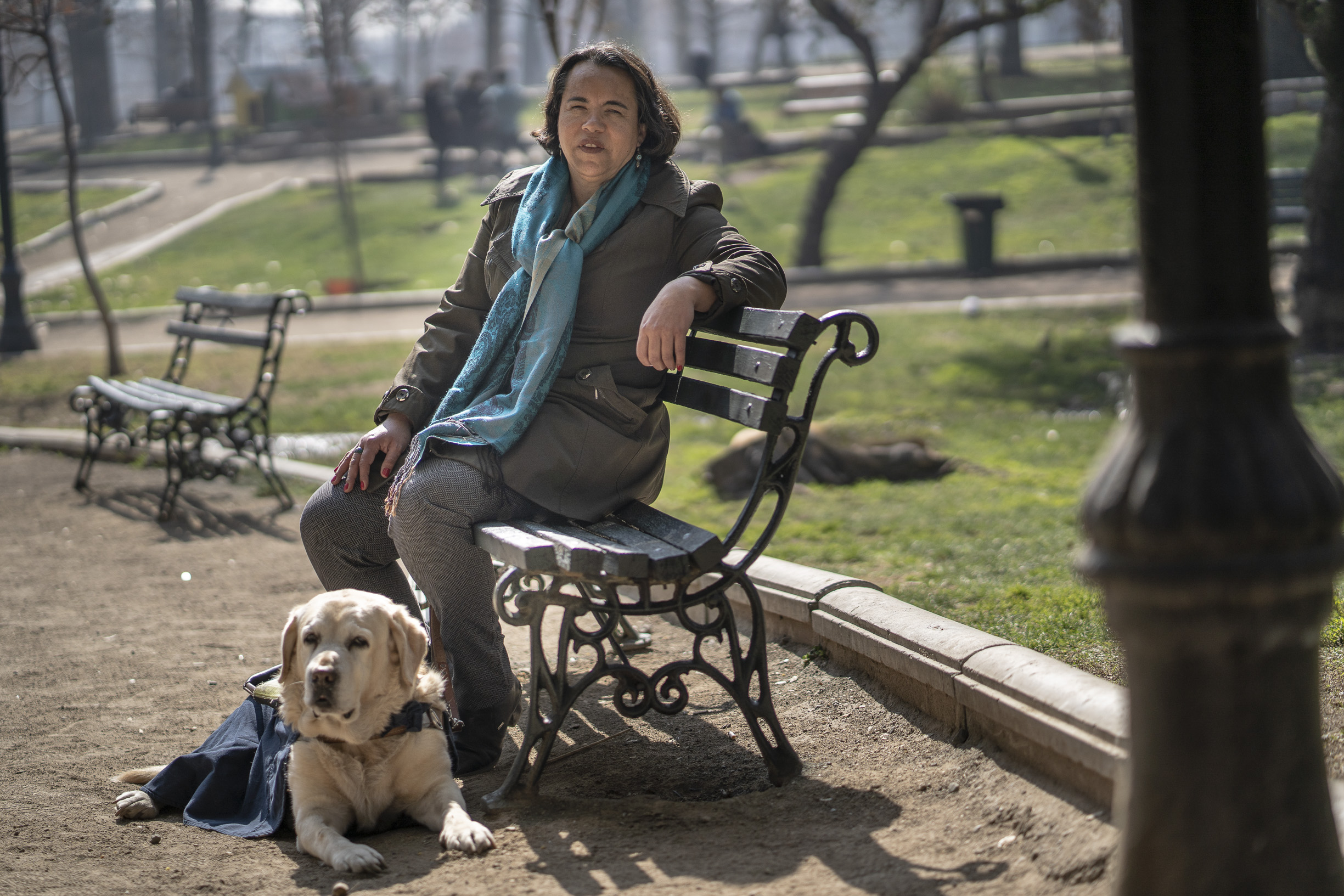 Paulina Bravo mujer ciega y candidata a diputada