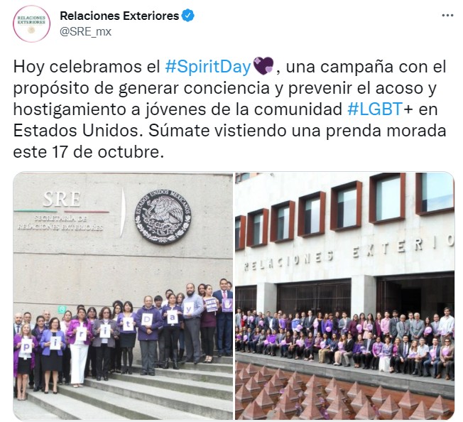 Spirit day mexico