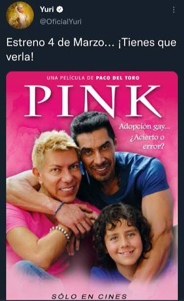 Yuri homofóbica pink