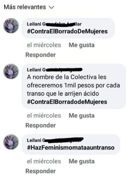 amenazas agresiones transfobia guadalajara