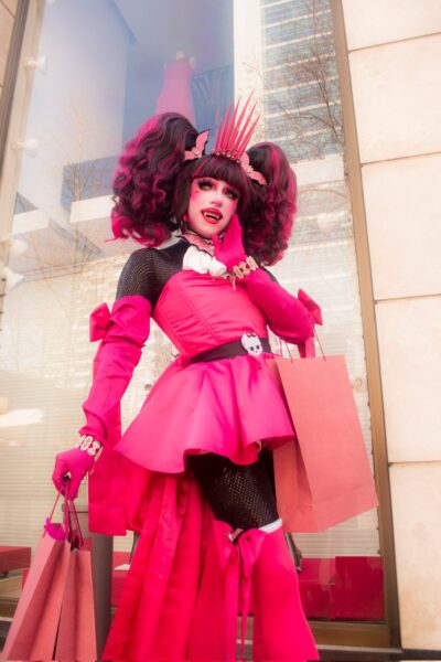 C-Pher drag de Monster High.