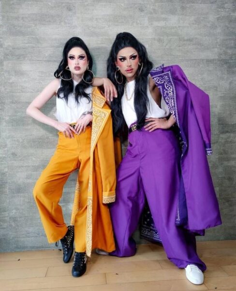 CPher vestida de pachucho.