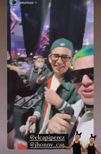 Eduin Caz confunde a Jhonny Caz