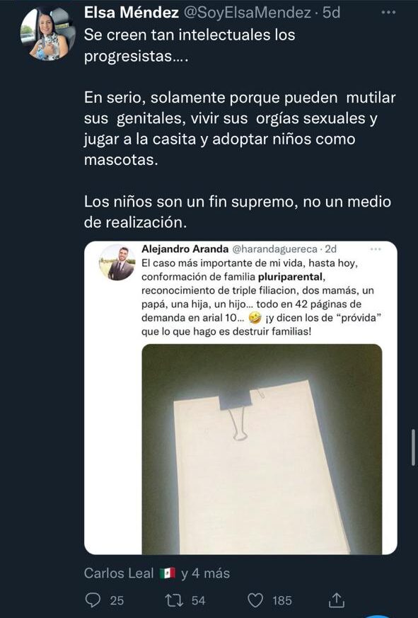 Exdiputada LGBTfóbica de Querétaro