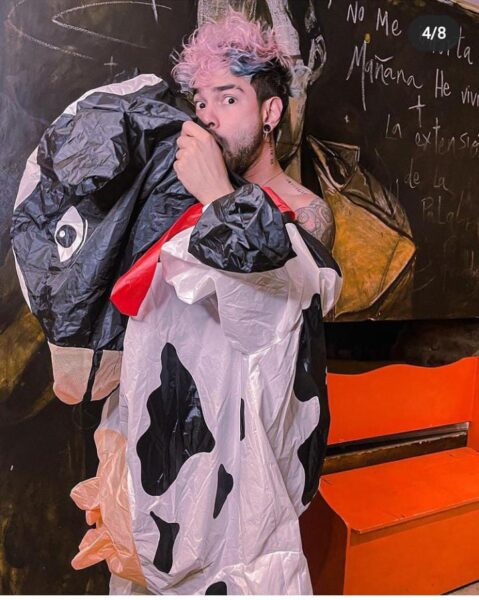 Juan Jaramillo disfraz Halloween