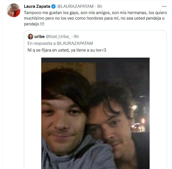 Laura Zapata critica a Harry Styles pro vestirse de DOrothy