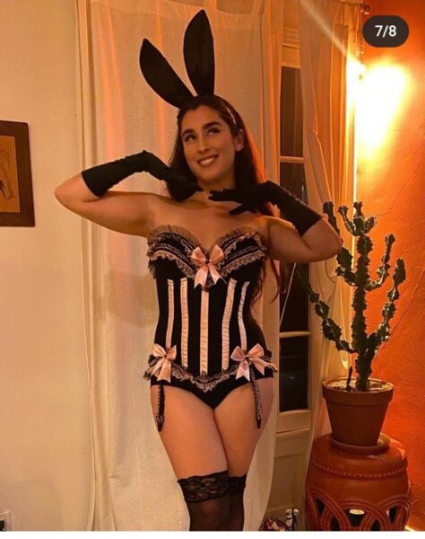 Lauren Jauregui conejita disfraces famosos lgbt Halloween 2021