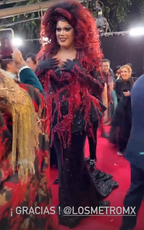 drag queen Letal premios Metropolitanos de teatro 2021