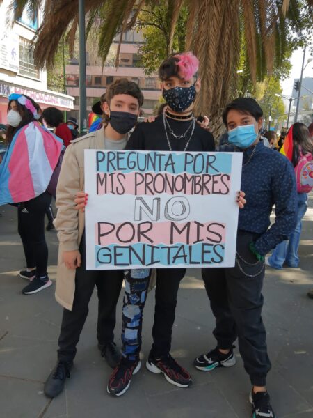 marcha memoria trans infancias cdmx