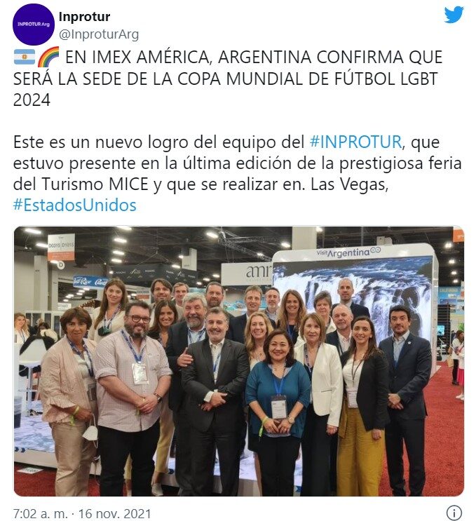 Mundial LGBT+ 2024 Argentina